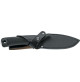 625 knife - Inox - Blade 11CM - Black Color KV-A625-N - AZZI SUB (ONLY SOLD IN LEBANON)